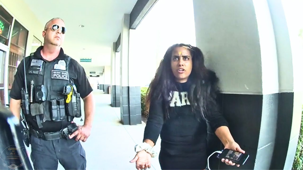 She Tries to Outsmart Cop by Hiding Stuff in Her Vag*na!