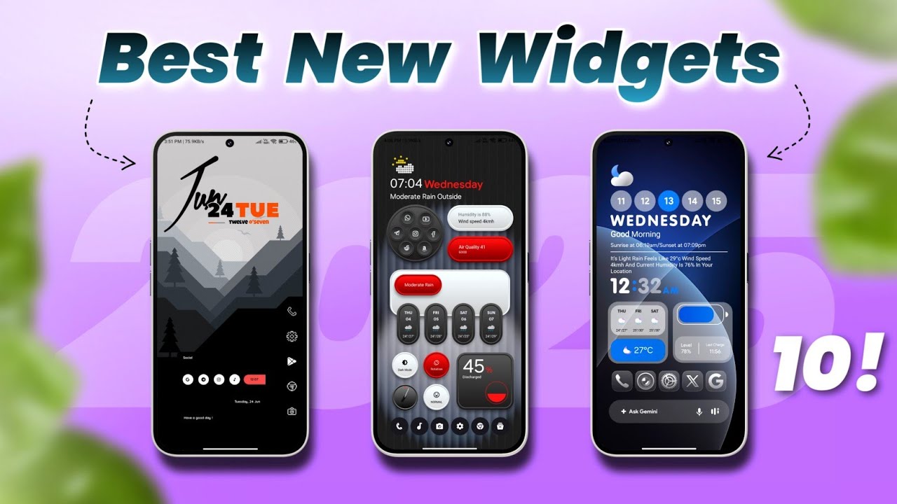 10 Best New Widget Pack For CUSTOMISATION! You Must Have These Widgets [September 2025]