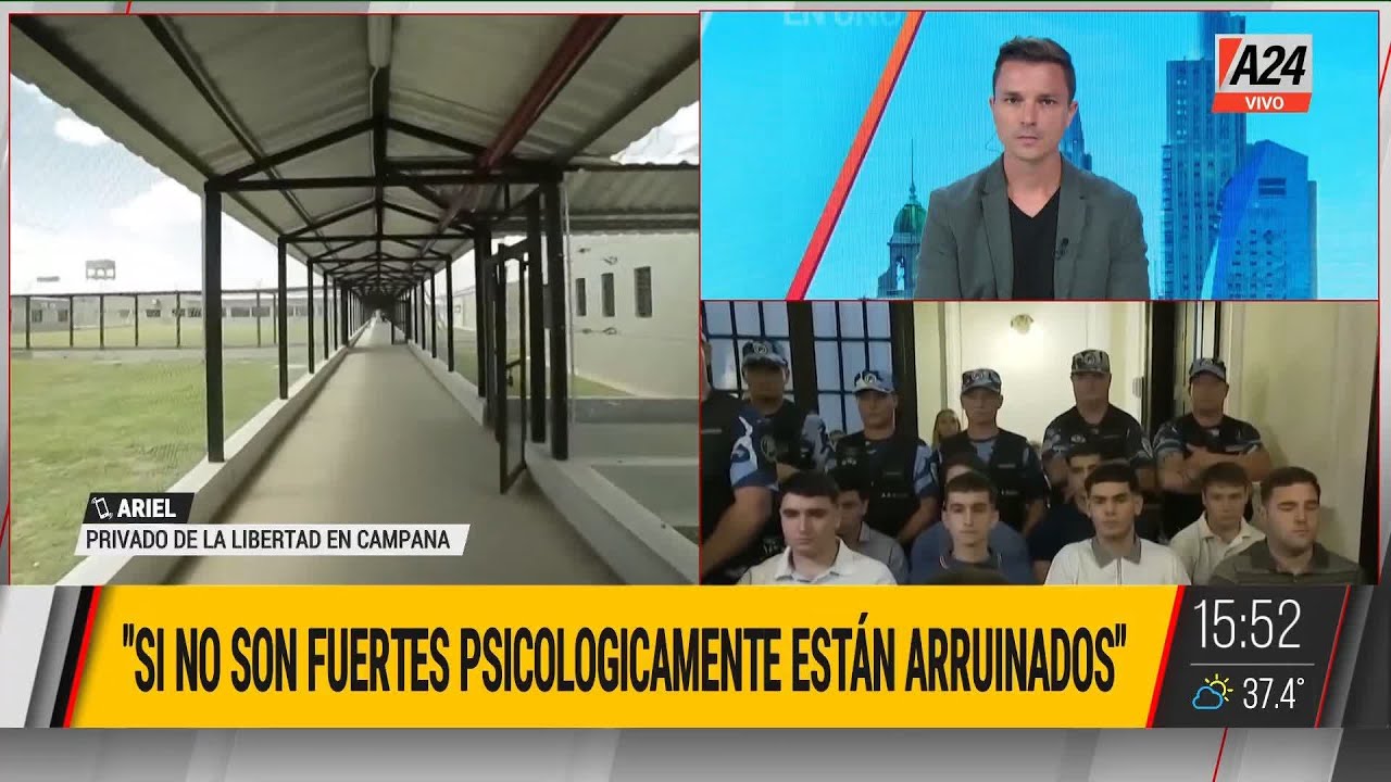 Estar preso: Cómo sería la primera noche de los rugbiers en la cárcel