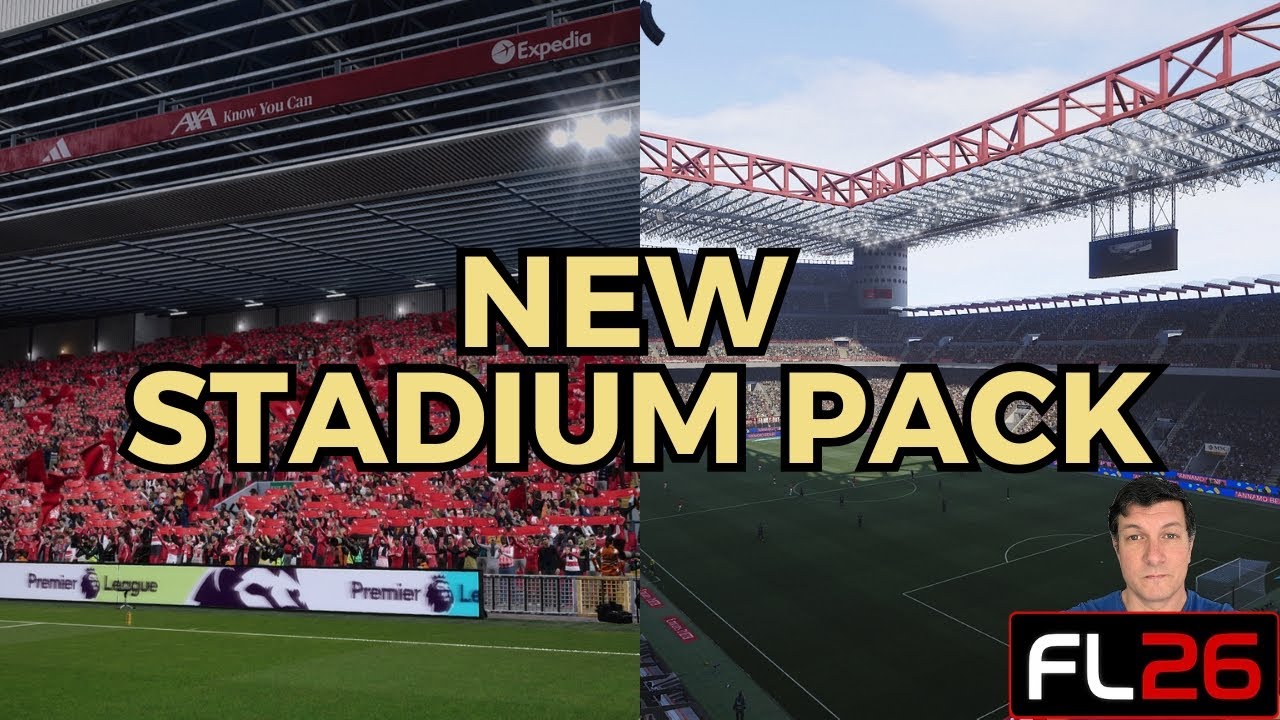 🏟️ NEW STADIUM PACK! San Siro & Anfield | Football Life 26 Tutorial