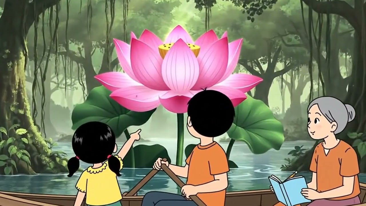The mystery of Tonle Sap Lake #cartoon  #danceforkids #anime