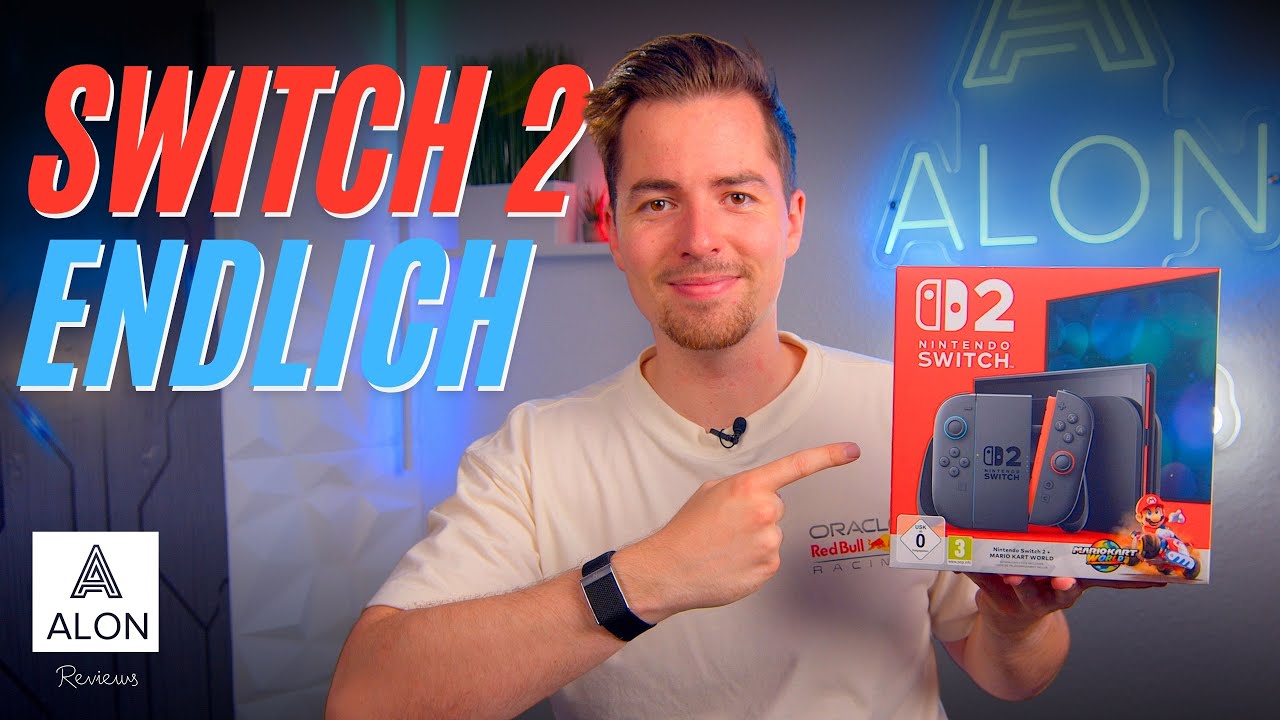 Nintendo Switch 2 Unboxing + Erste Runden mit dem Mario Kart-Bundle!