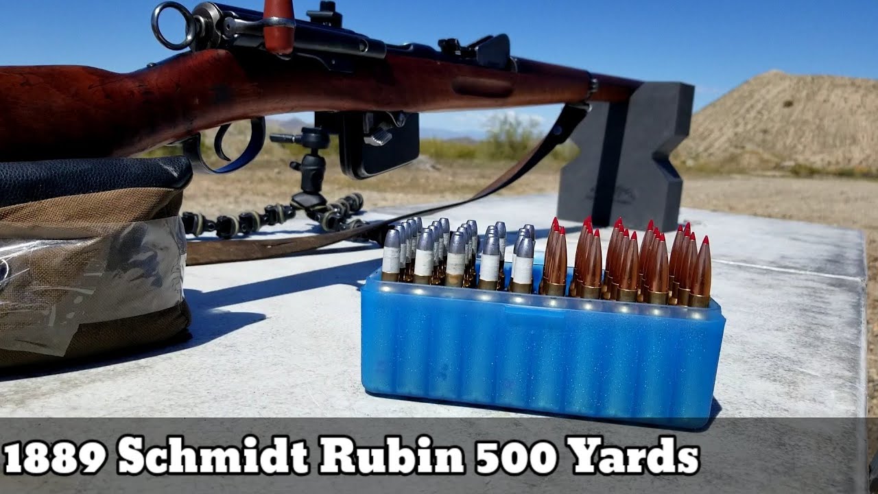 The Schmidt Show | 1889 Schmidt Rubin 500 Yards