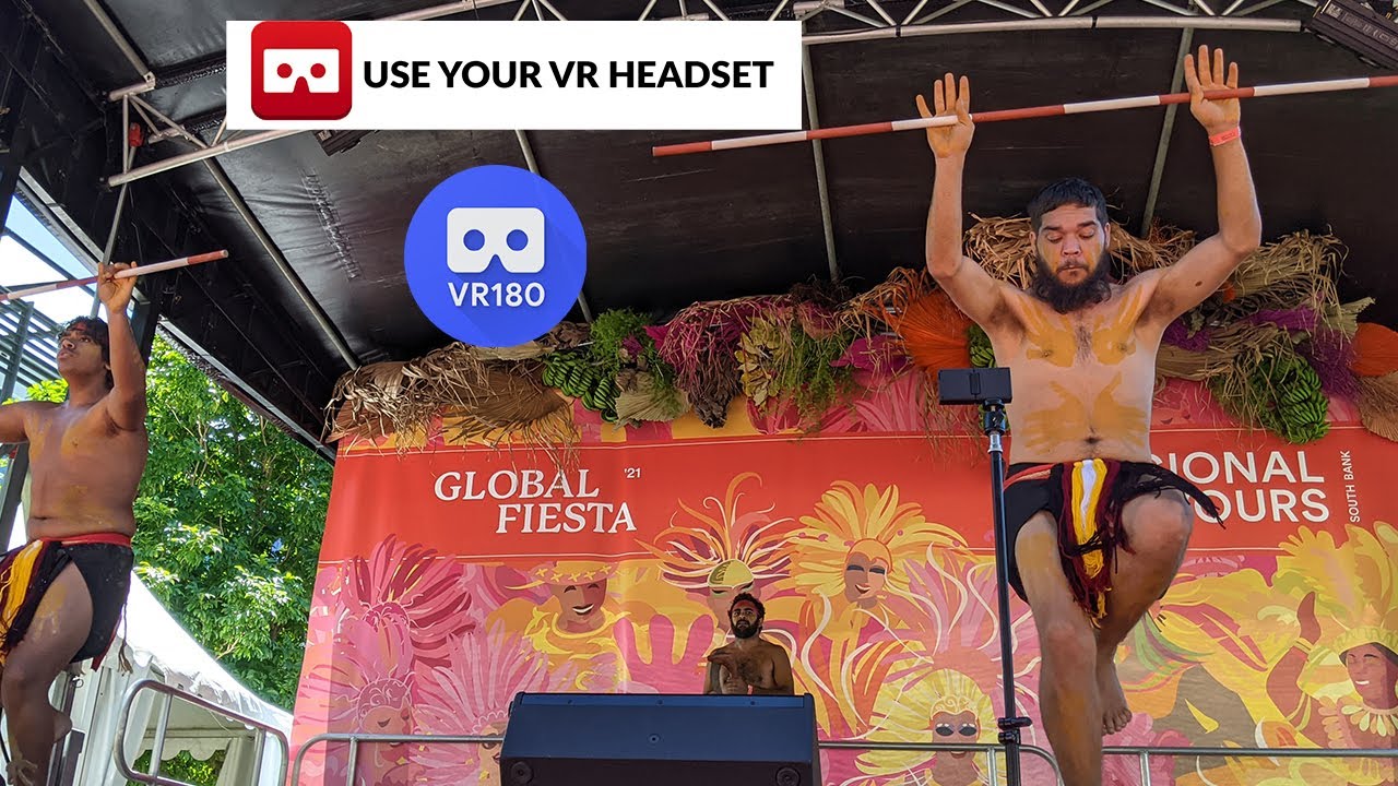 Nunukul Yuggera Aboriginal Dance Company in VIRTUAL REALITY