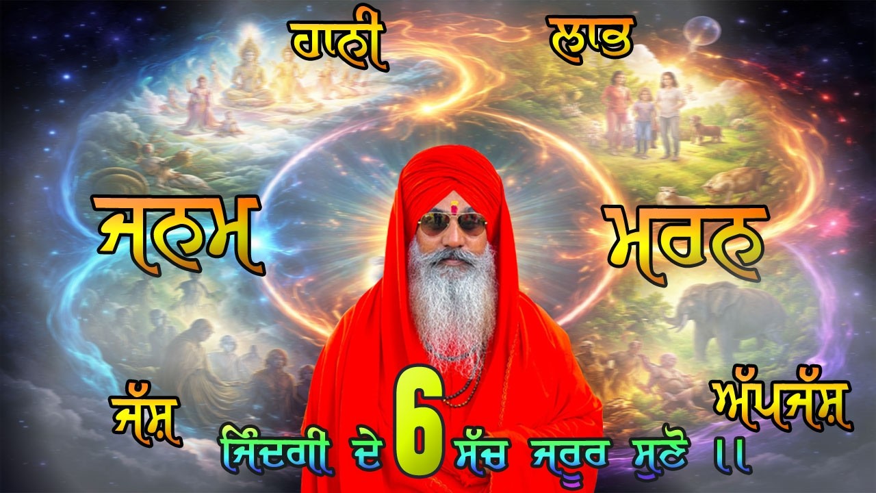 ਜਿੰਦਗੀ ਦੇ 6 ਸੱਚ swami jasdeva nand ji maharaj alamgir wale 98141-22527 