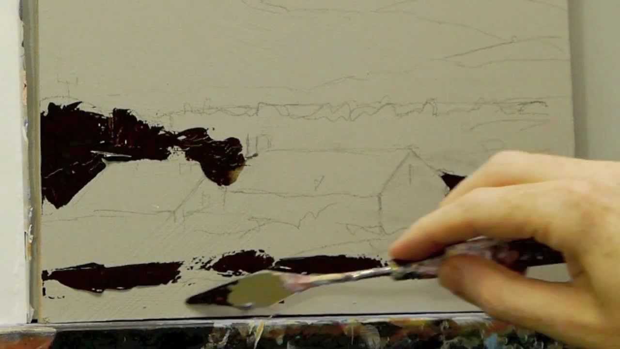 Acrylic Palette Knife Techniques - Lesson 1 of 4