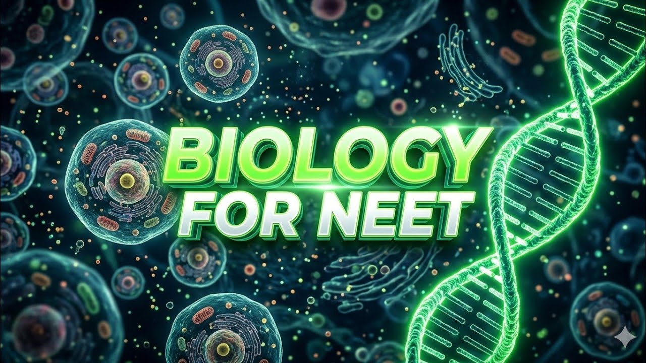 Complete BIOLOGY NEET UG 2026 LIVE STUDY WITH me 🎯🎯