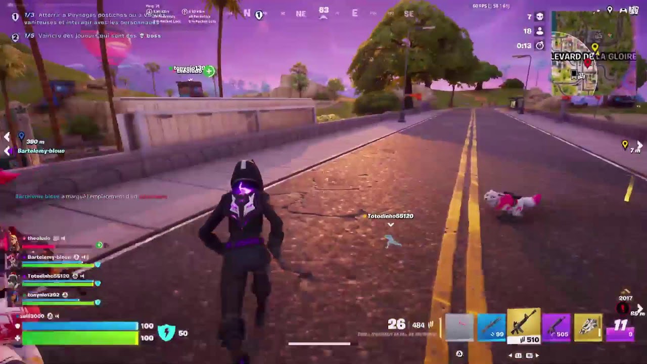 [Fr ] Fortnite chapitre 7 saison1] discuter avec moi