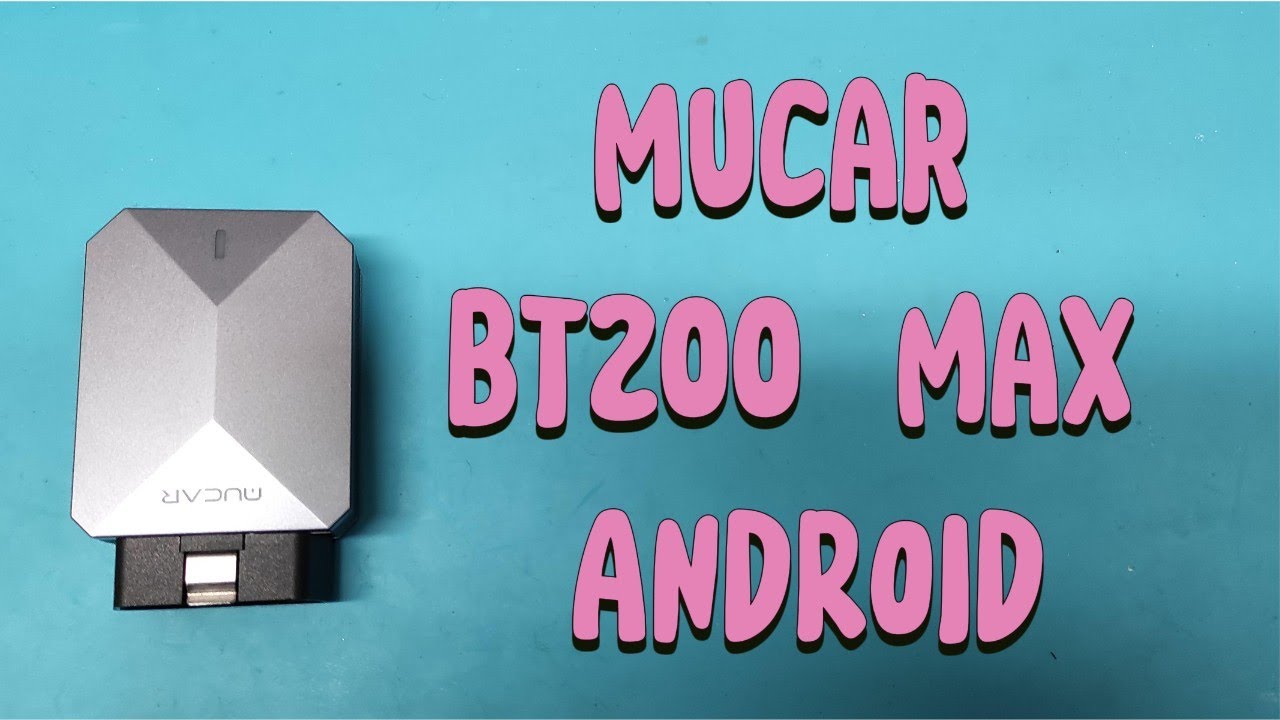MUCAR BT200 MAX - interfejs diagnostyczny do telefonu. Bez abonamentu.