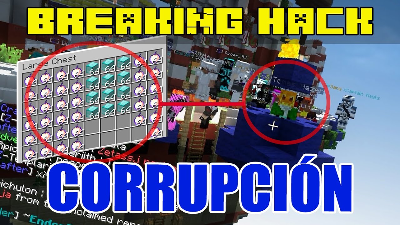 Breaking Hack : Corrupción (Cazando Hackers) | Zetacraft - Minecraft |