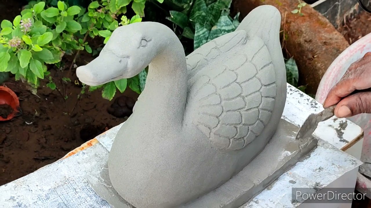 Swan Making With Cement By Jagdish Mandal
