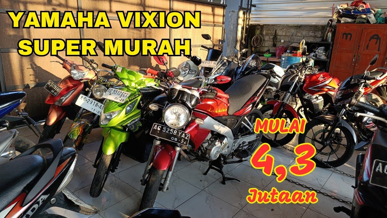 VIXION SUPER MURAH MULAI 4,3 JUTAAN SIAPA CEPAT DIA YANG DAPAT