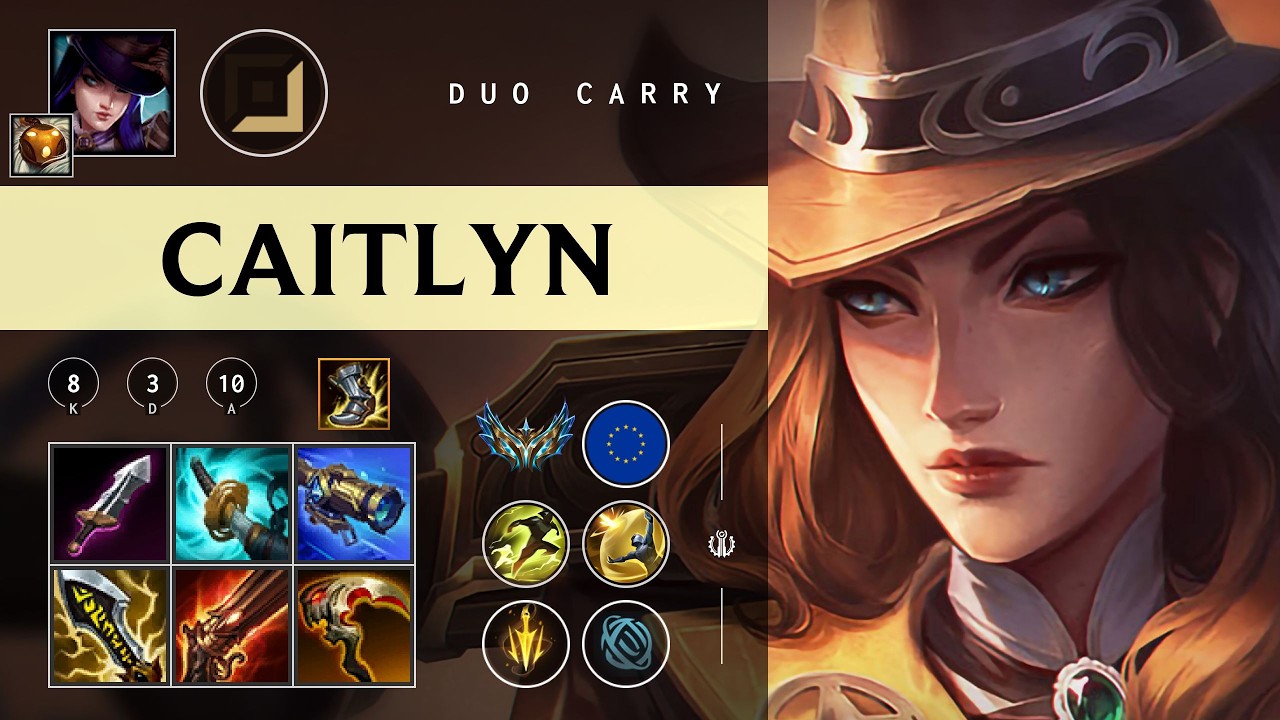 Caitlyn ADC vs Ezreal - EUW Challenger Patch 26.04