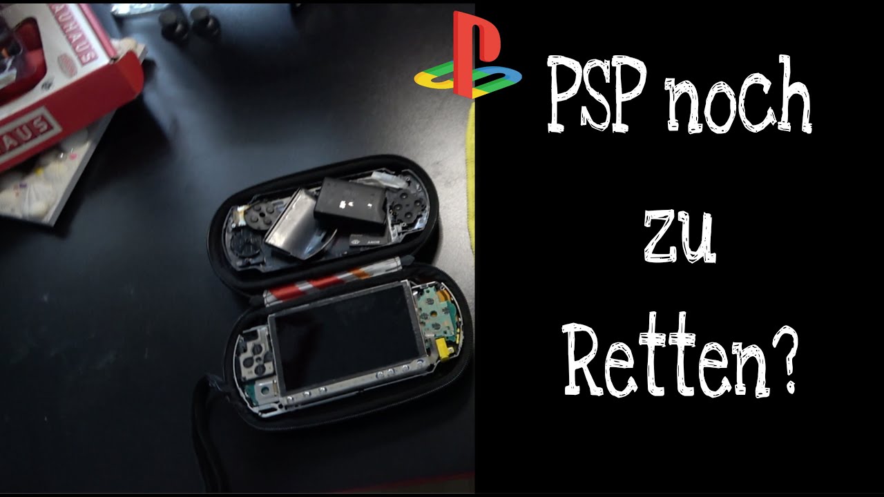 PSP vom Kumpel Geschenkt bekommen (Kellerfund)