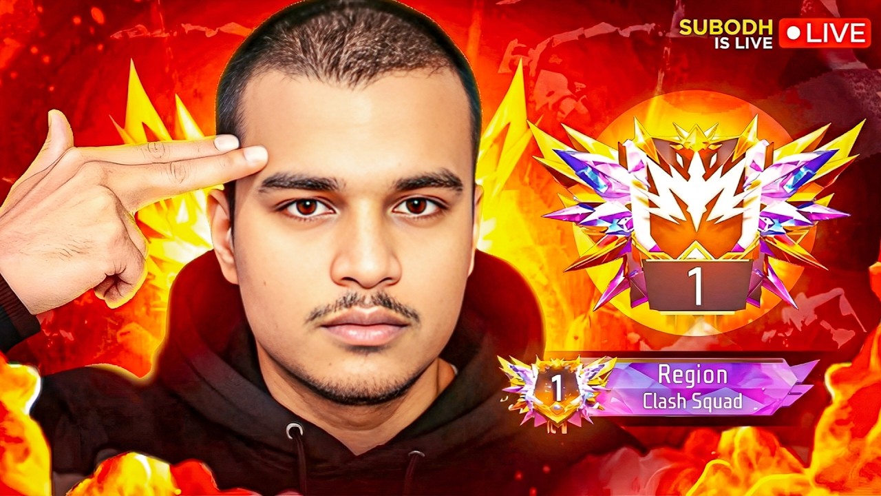 CS RANK TOP 1 FAIR PLAYER - SUBODH IS LIVE 🔴 #freefire #freefirelive #ssgamerzone