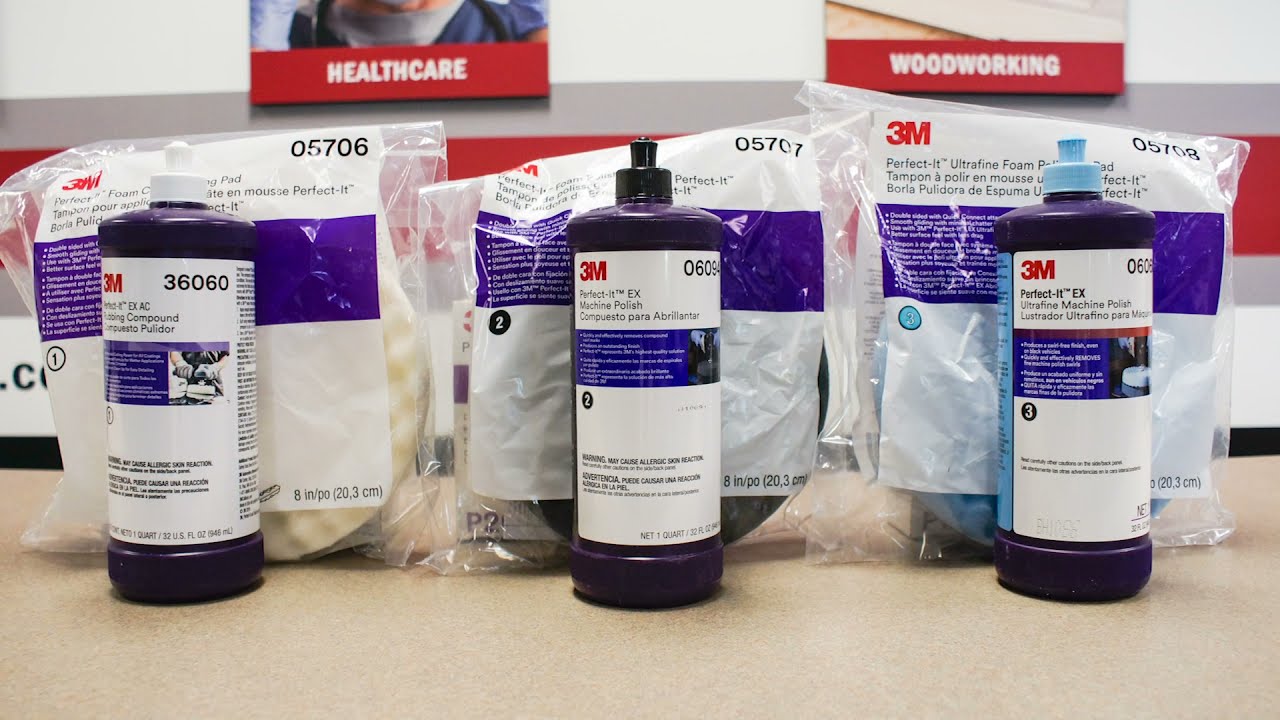 How To Polish Using 3M™ Purple Finishing Film With Trizact Polishing Papers & Compounds
