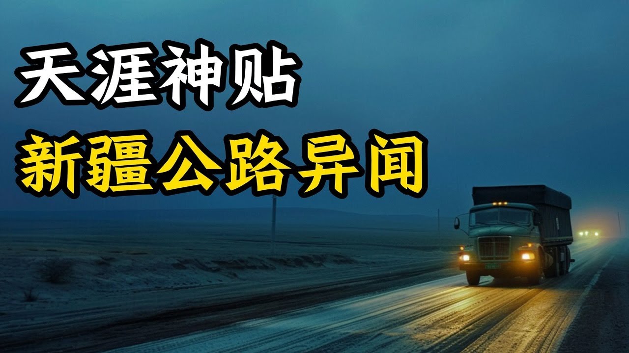 今天说几个新疆老司机讲述的离奇诡异的故事吧