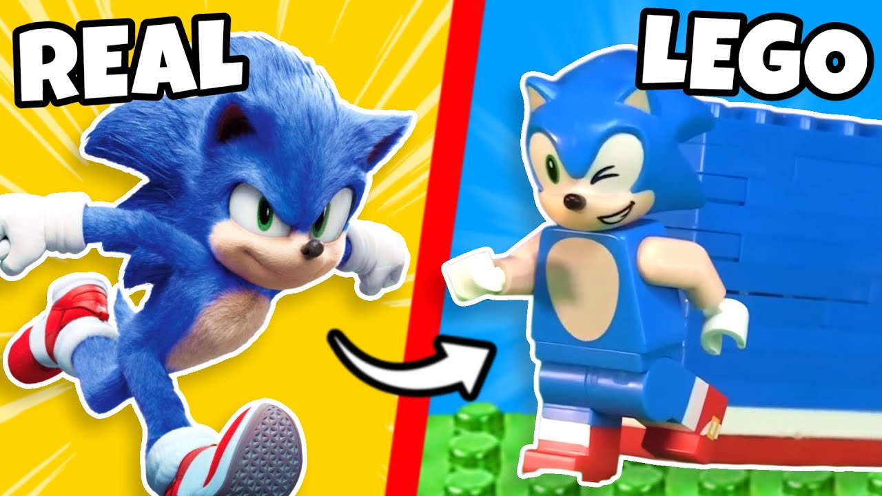 Распаковка поддельных минифигурок LEGO Соника!