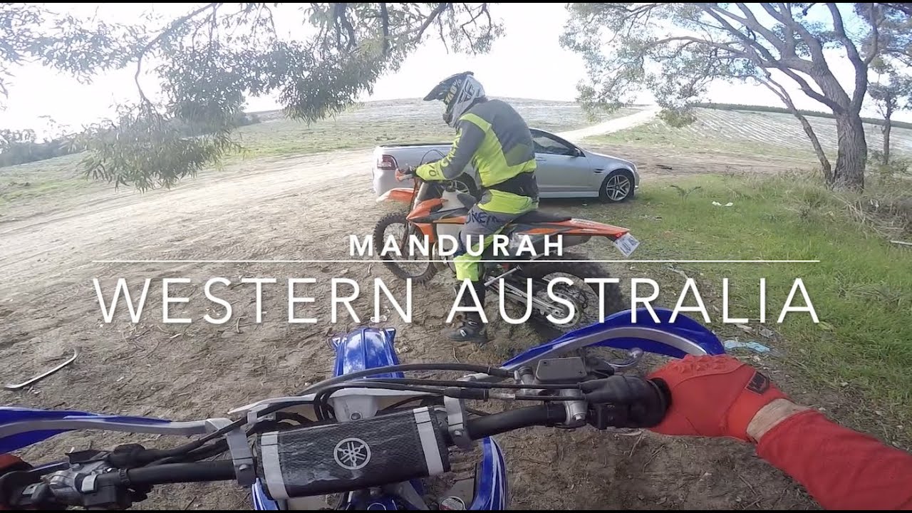 Trail riding near Mandurah Western Australia 2022