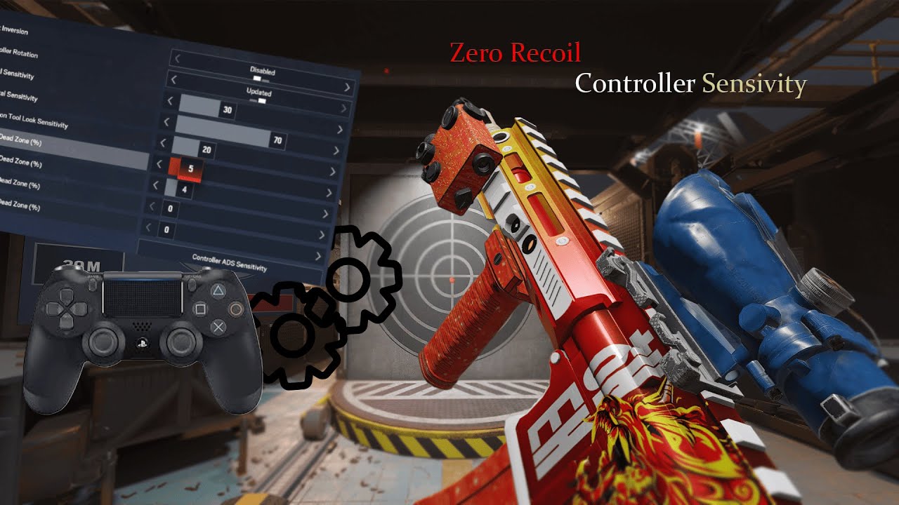0 RECOIL CONTROLLER SETTINGS (WORKS ON PS & XBOX) 🎮🔥