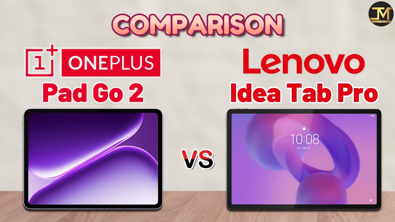 OnePlus Pad Go 2 vs Lenovo Idea Tab Pro : Best Tablet Under 30000❓😯