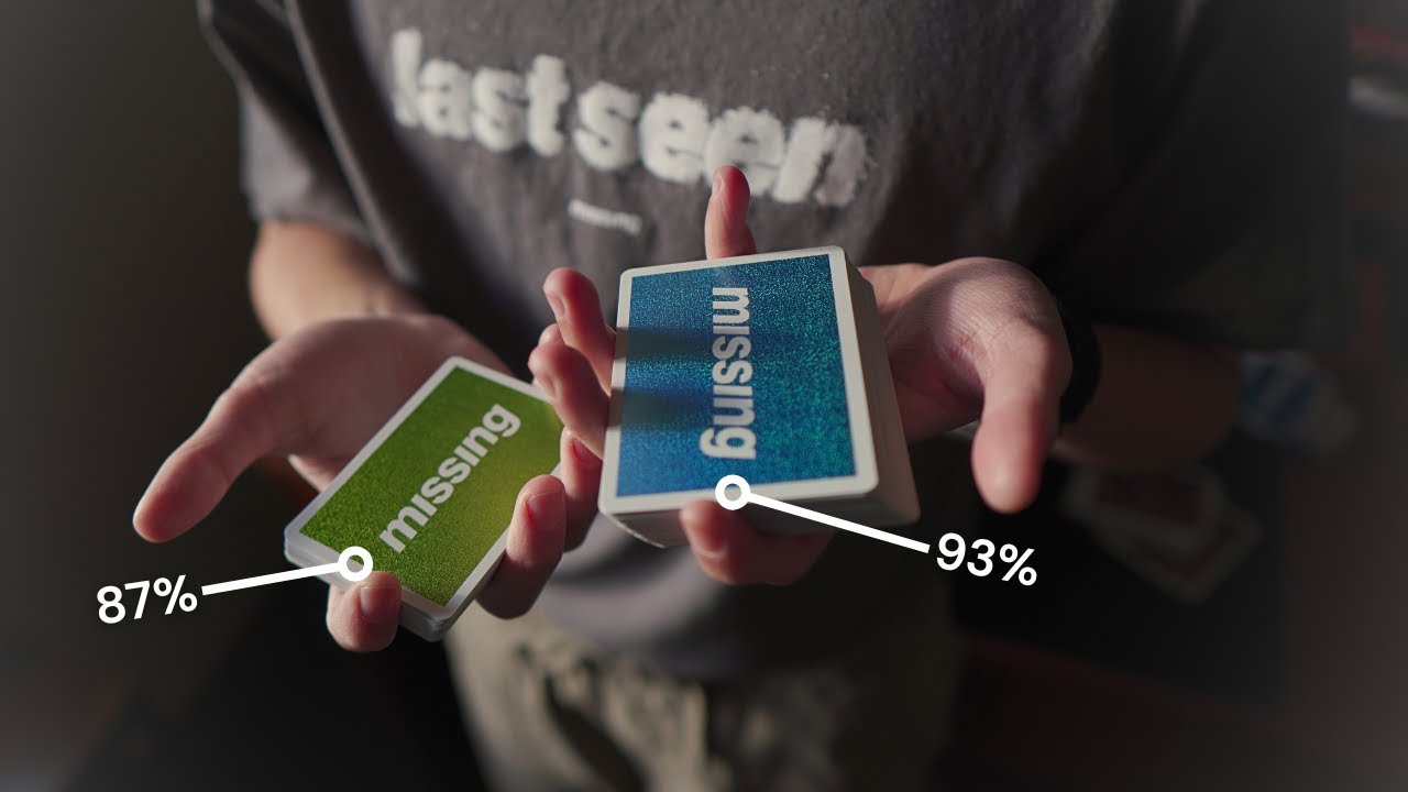 Cards for SMALL Hands || MISSING % and FRACTAL