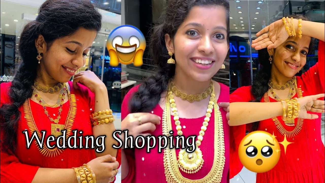 Wedding സ്വർണം shopping Vlog 😱😌 - ITS ME ANNAMMA ~ wedding jewellery vlog in Malayalam.