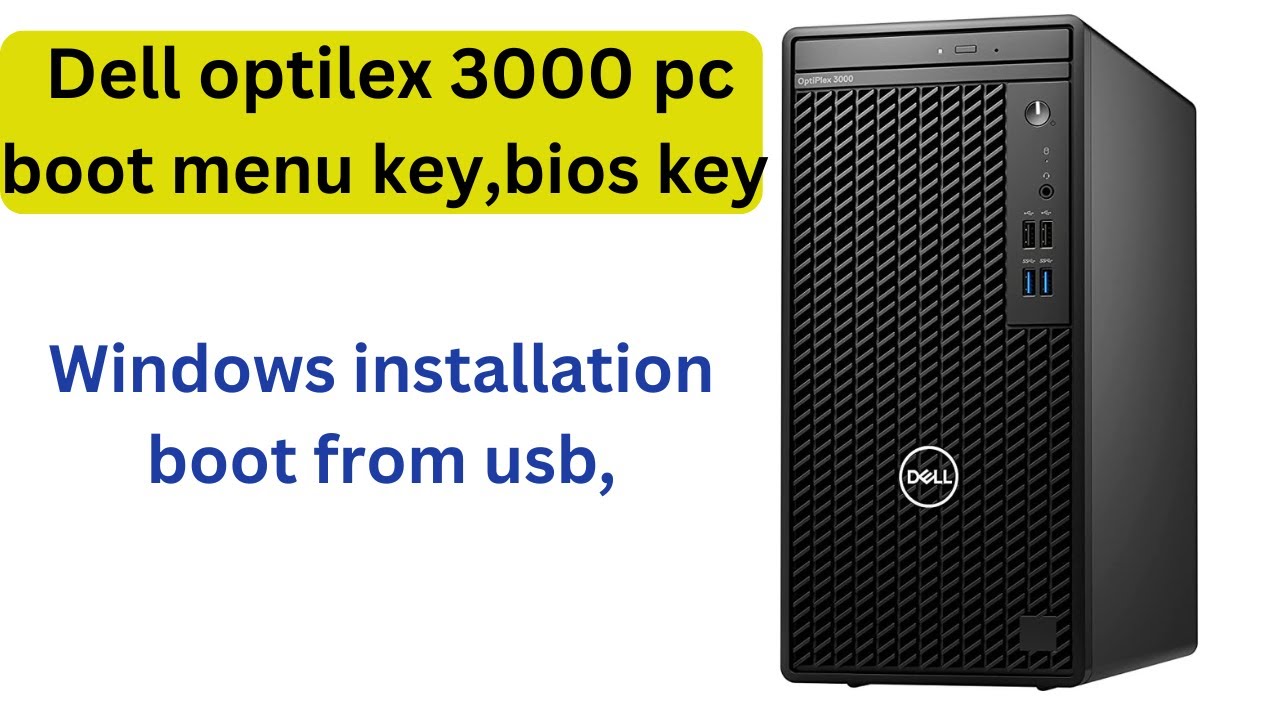 Загрузка настольного компьютера Dell Optilex 3000 с USB || SSD и HDD не отображаются | Как устано...