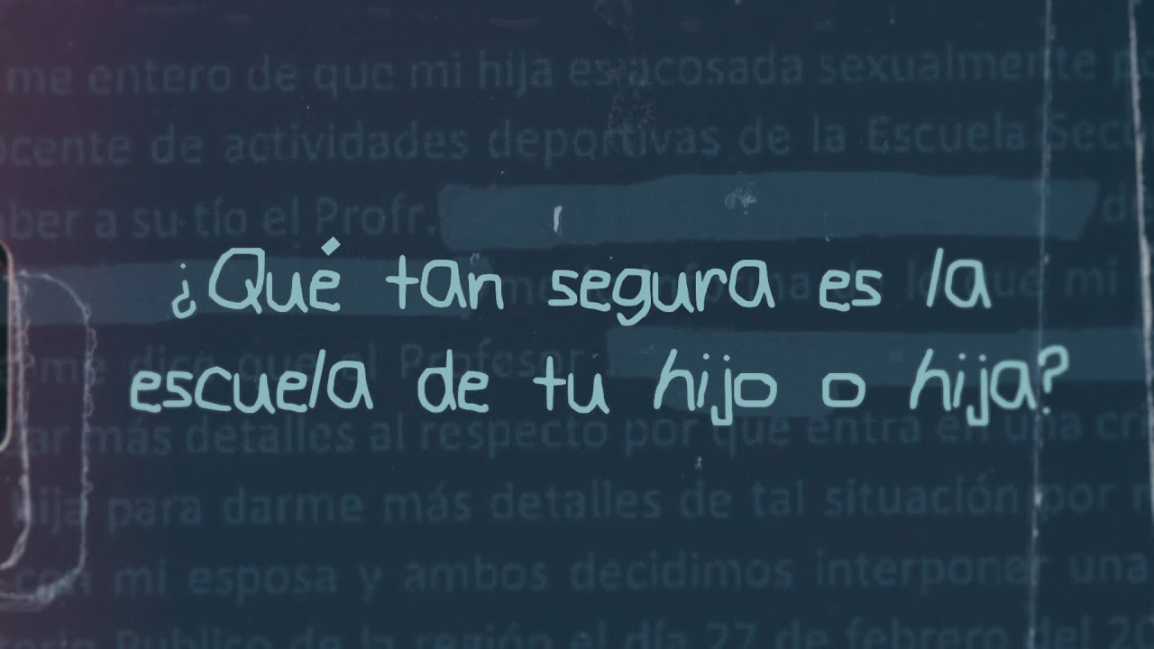 #DepredadoresEnLasAulas: Todos los días hay un abuso sexual en las escuelas