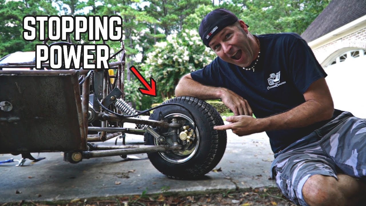 Fabricating Front Brakes for the 750cc 