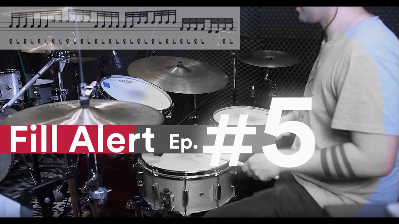 One Minute drum lessons: Fill Alert Ep.5