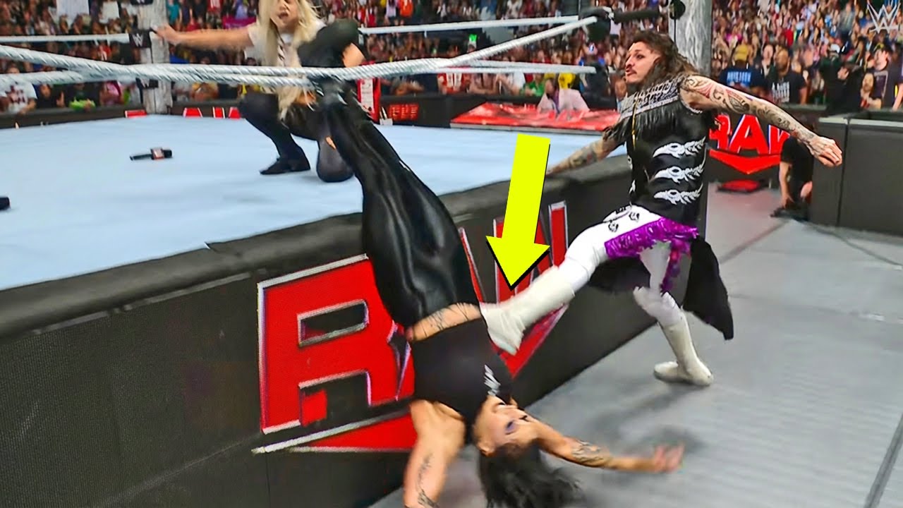10 Unnoticeable Times WWE Wrestlers Got Saved from Serious injury