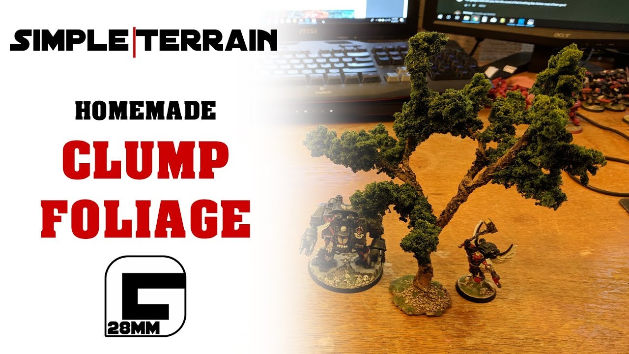 Simple Terrain E04 - Homemade Clump Foliage