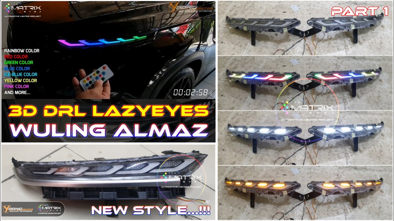NEW CUSTOM 3D DRL WULING ALMAZ | PART 1