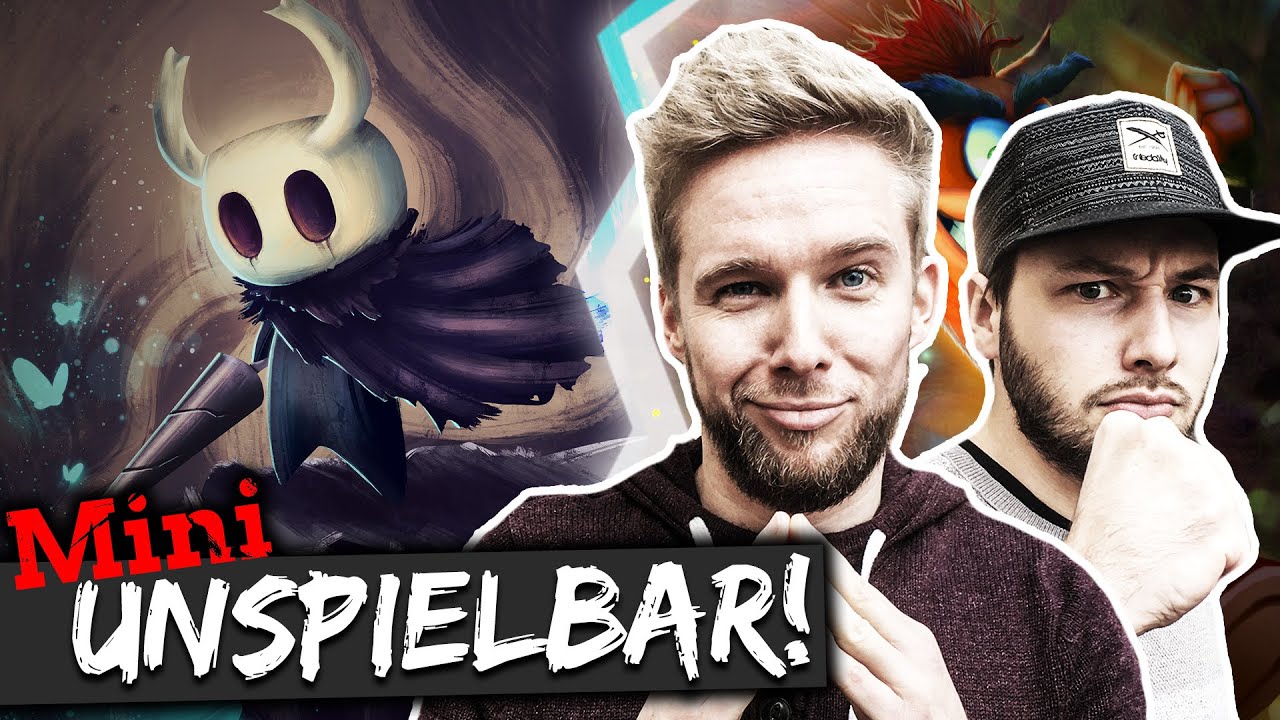 Finale: Die Qualen von Hollow-Knight & Crash Bandicoot | Mini-Unspielbar mit Sebastian & Markus