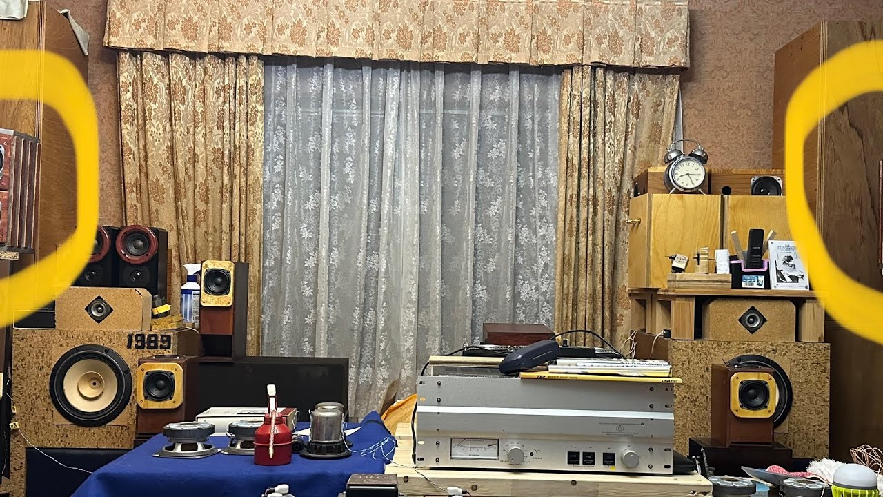 北日本音響10cm 2発に置き換えたD-121