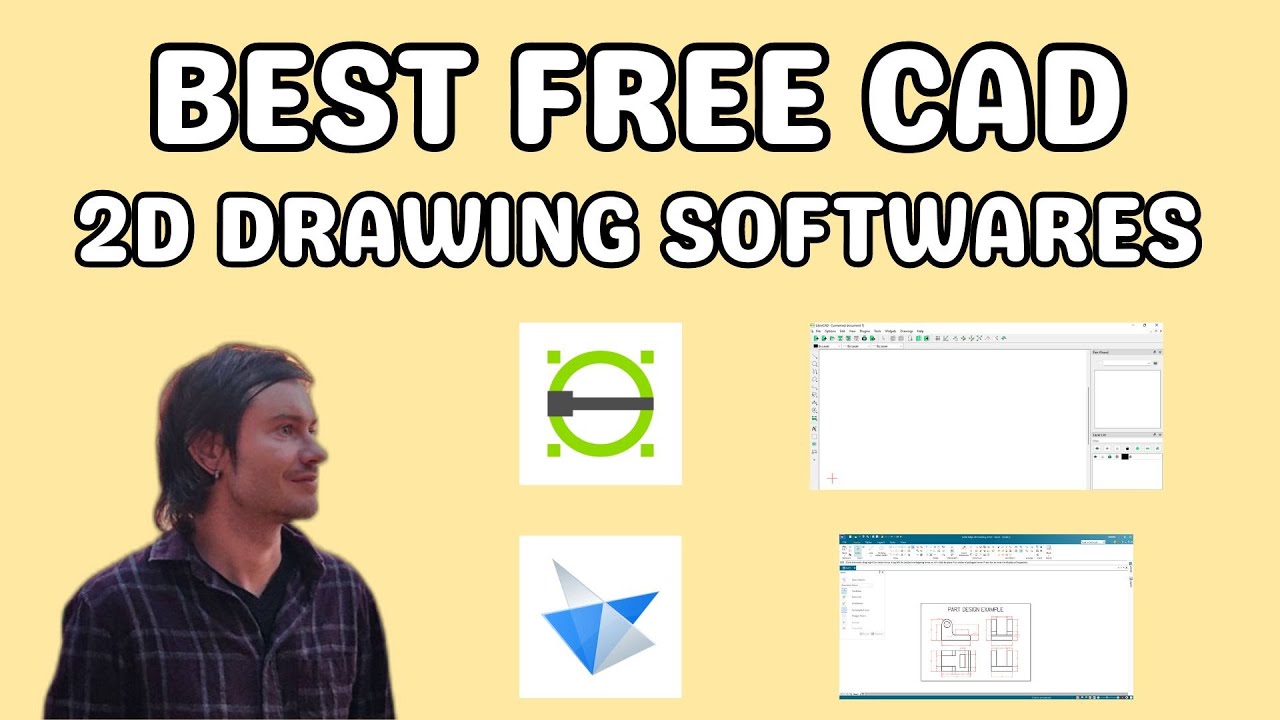 Best free CAD softwares for 2D drawing
