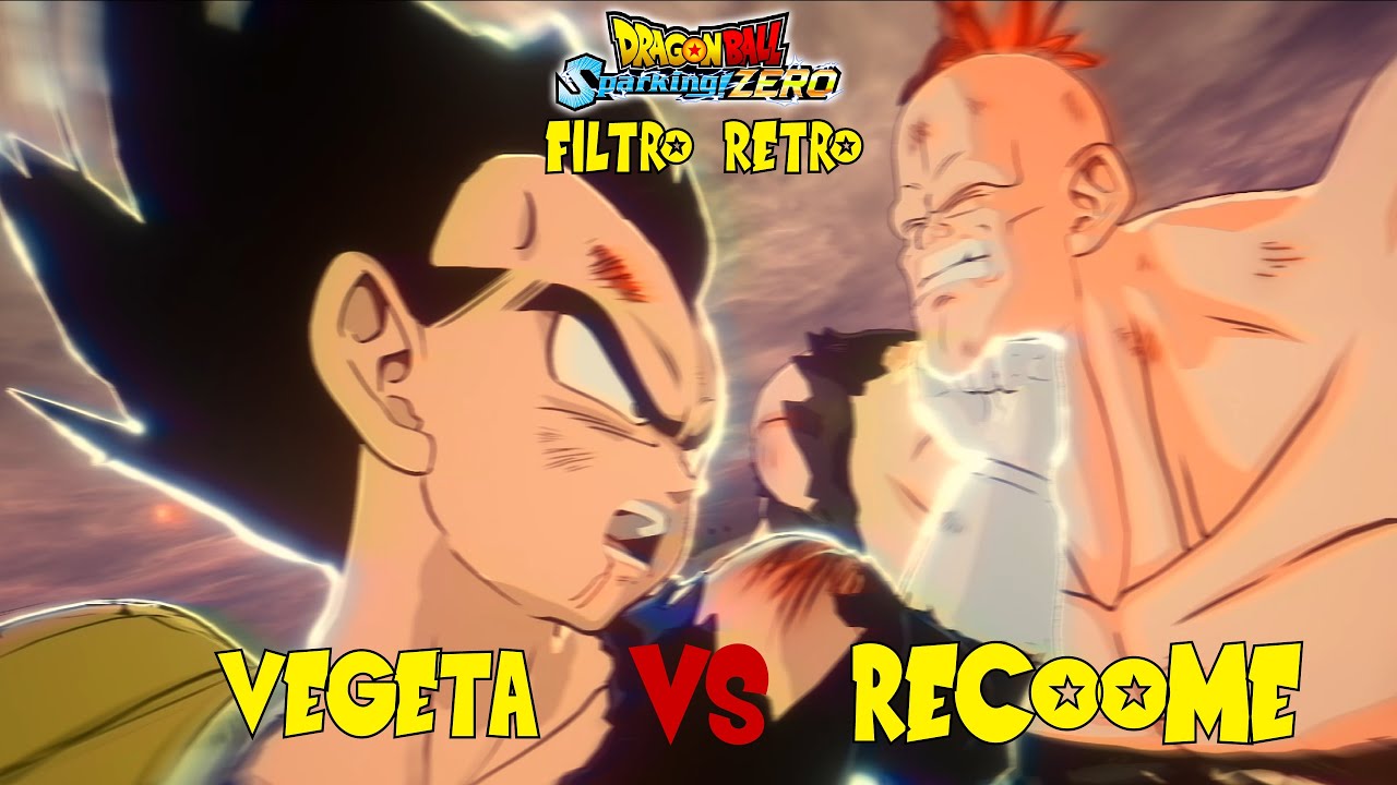 🔥 Vegeta vs Recoome | La Pelea Retro Más Brutal en Namek (Filtro TV + Remaster HD)