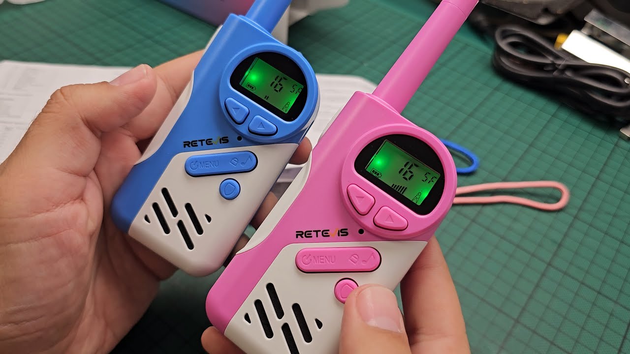 Retevis EZTalk 670 Walkie Talkies for kids - setup and review