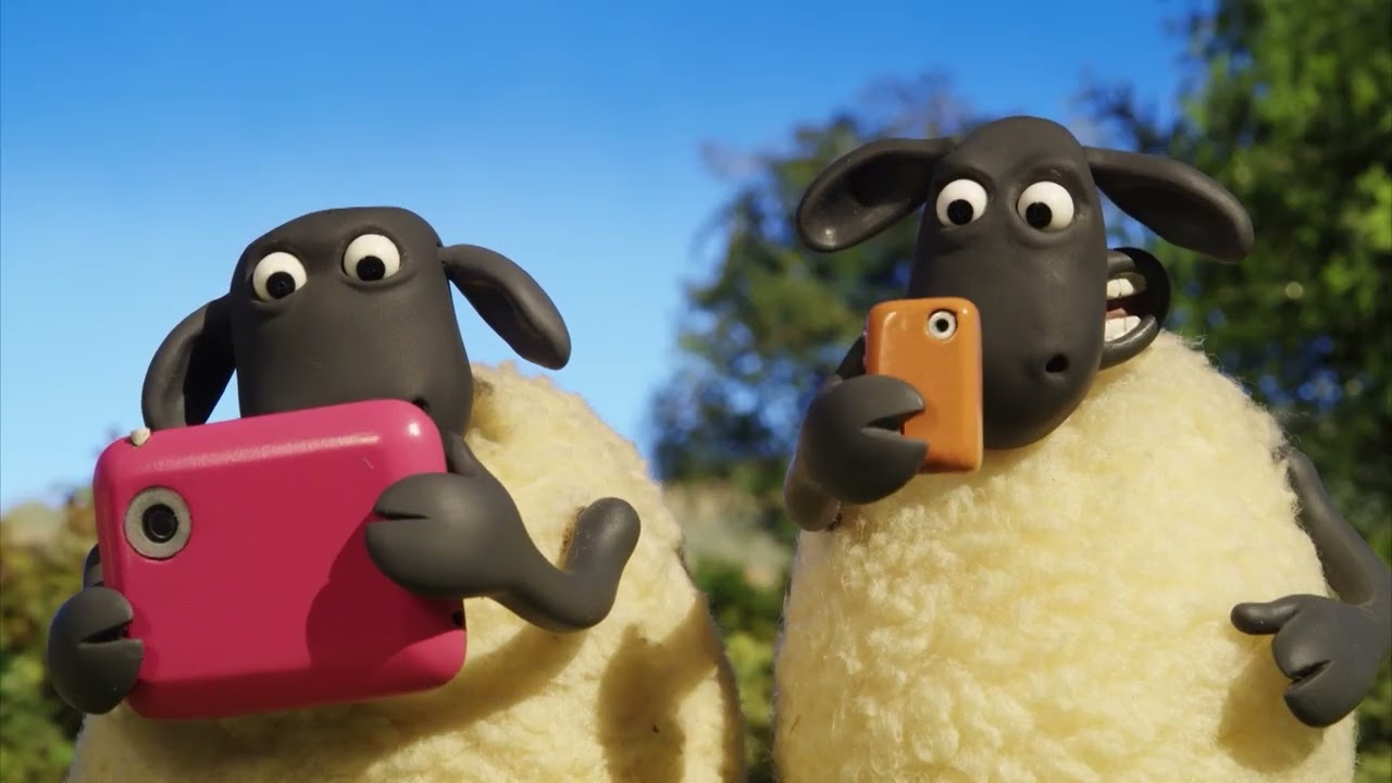 Sheep on Phone!🐑 Shaun the Sheep - Cartoons for Kids 🐑 Full Episodes Compilation [1 hour]