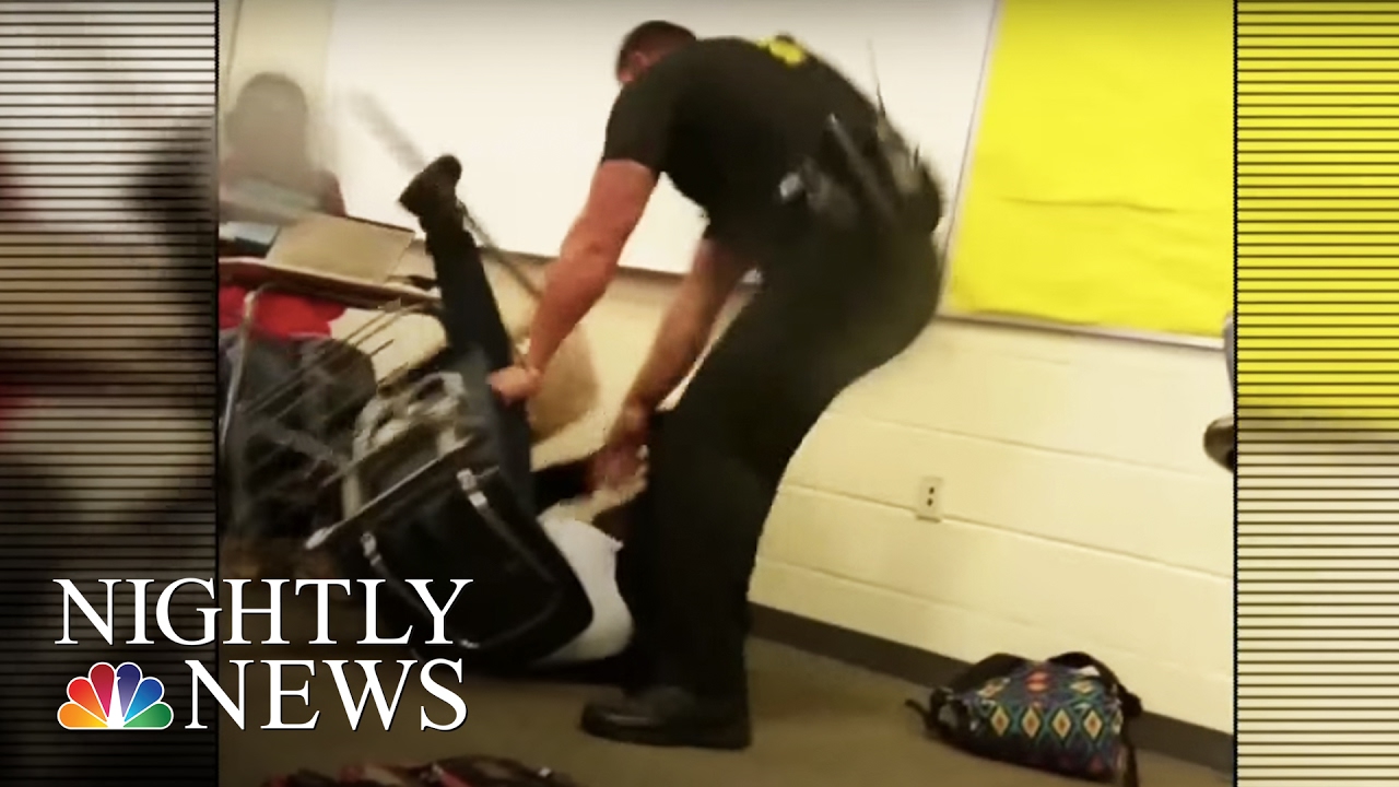 FBI to Investigate Video of Female Student Body-Slammed by Cop | NBC Nightly News