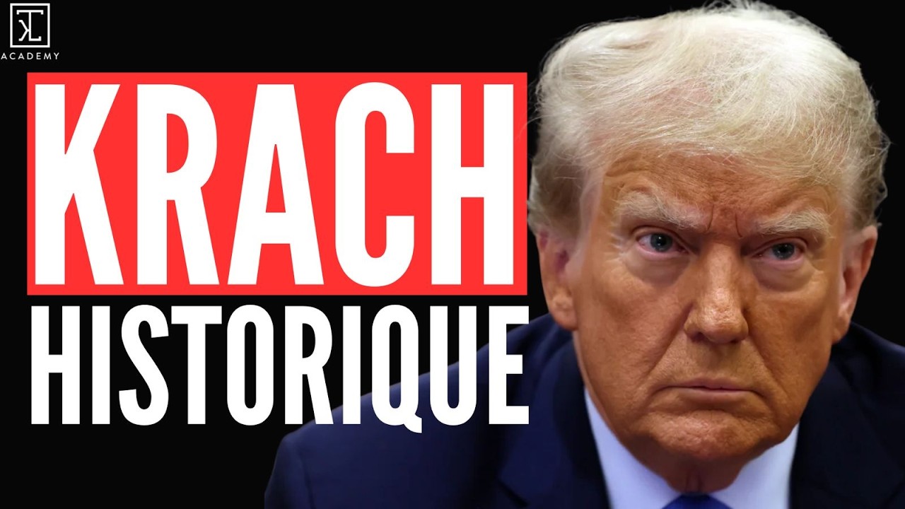 KRACH HISTORIQUE de la Bourse Coréenne, Trump Évite le Chaos ?!