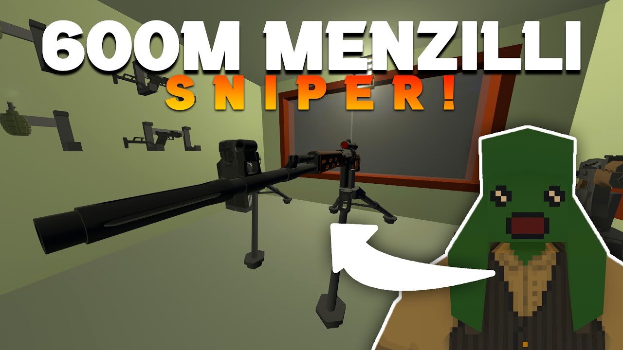 600M UZAKLIKTAN VURAN SNİPER! UNTURNED MİNECRAFT SURVIVAL 3/3