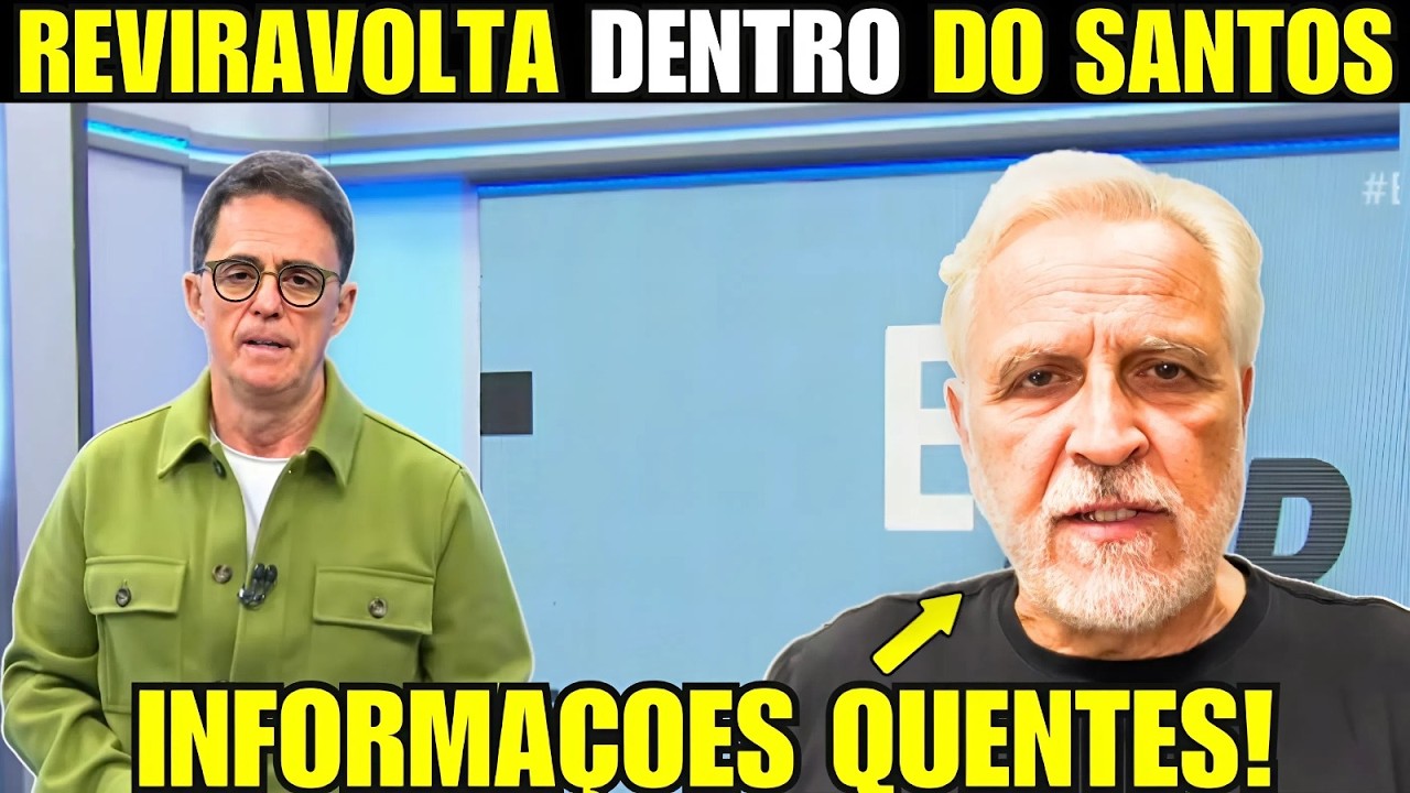 PLANTÃO URGENTE DO SANTOS! SORMANI TRAZ BASTIDORES E NEYMAR SE MANIFESTA APÓS SAÍDA DE BASSO!