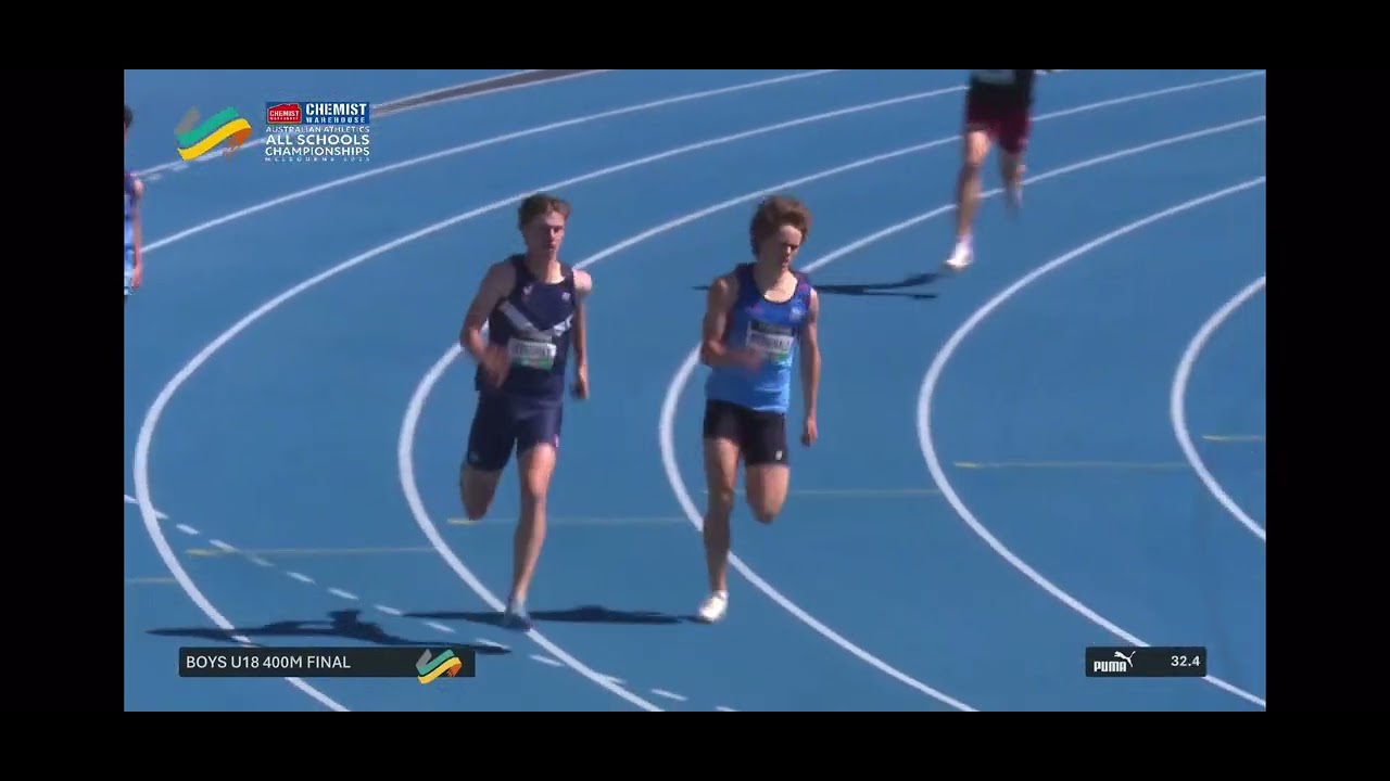 2025 Australian All Schools National Championships. Mens U18 Final