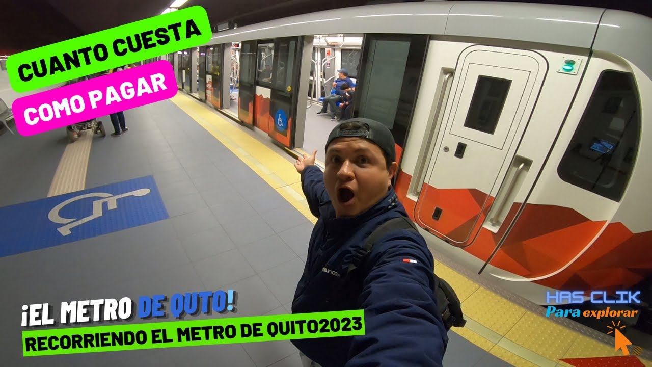 ¡¡ASÍ ES EL METRO DE QUITO 🇪🇨! Recorrido por la NUEVA solución para la Movilidad de la ciudad 🚉
