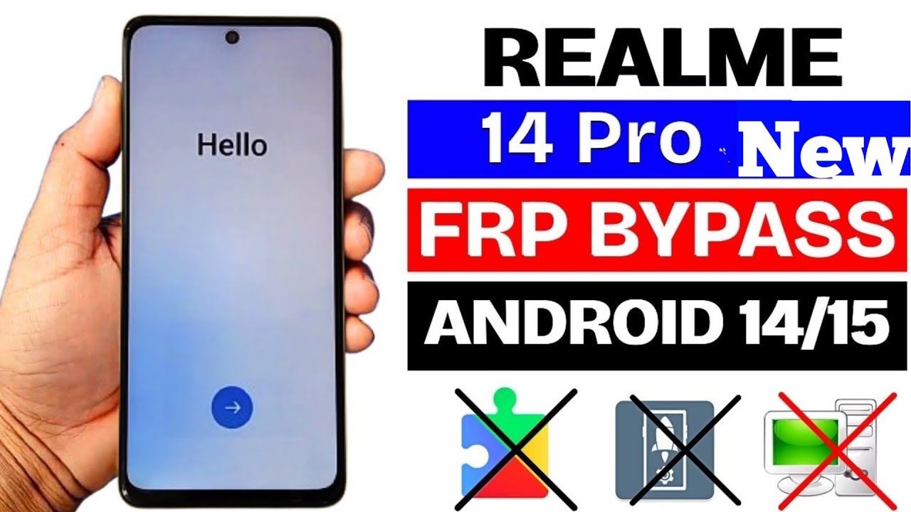 Realme 14 pro Frp bypass 💯 GOOGLE/FRP BYPASS 2025 | Realme 14 Pro 5G Gmail Accoun Bypass Without PC
