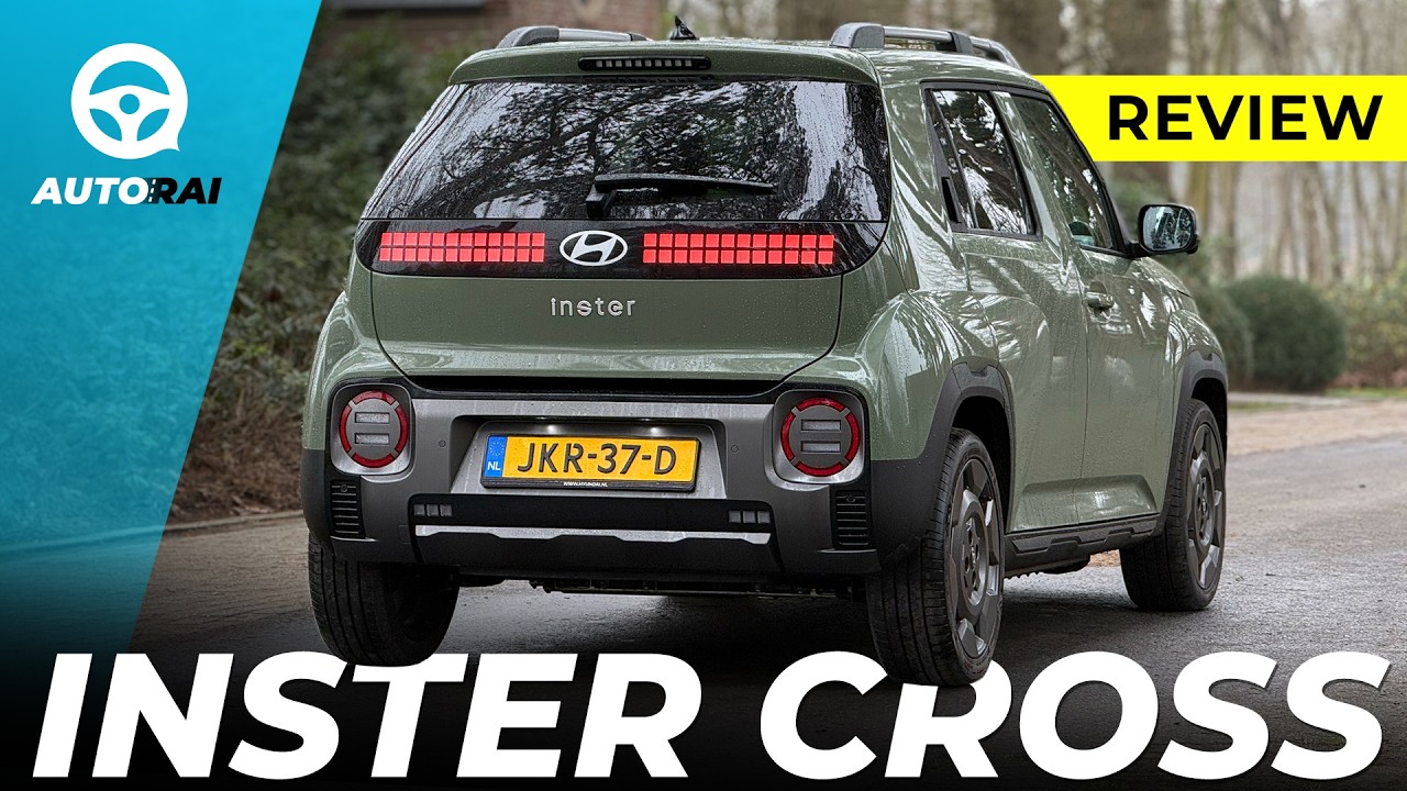 Klein zuinigheidswonder? Hyundai Inster Cross (2026) REVIEW - AutoRAI TV