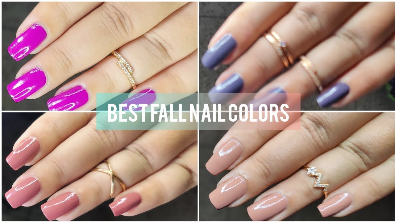 TOP FALL NAIL POLISH COLORS | fall favorites