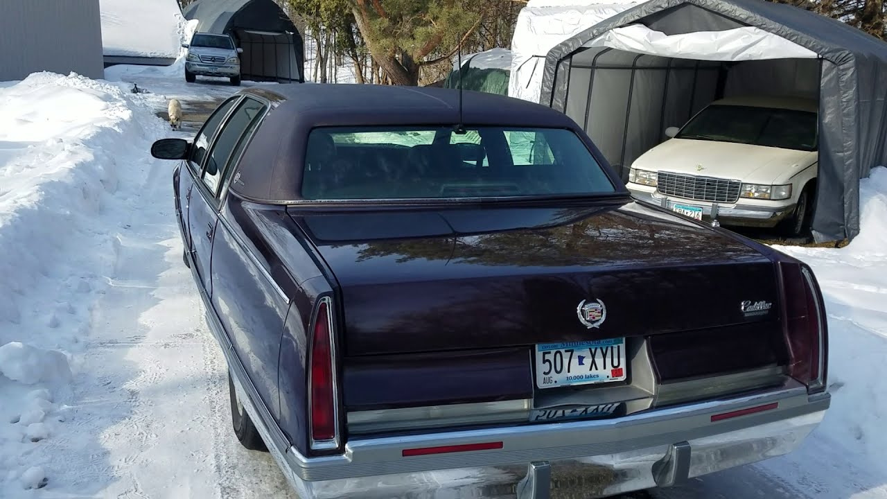 Dark Cherry 1995 Cadillac Fleetwood, 46k miles!